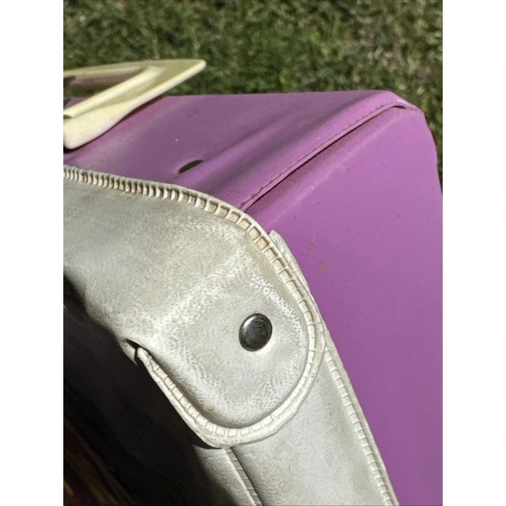Barbie Vintage 1967 Mattel Barbie doll vinyl case + ‎ Date Stamped 1966 Doll